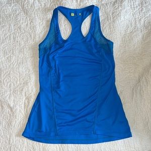 Women’s blue xersion tank top